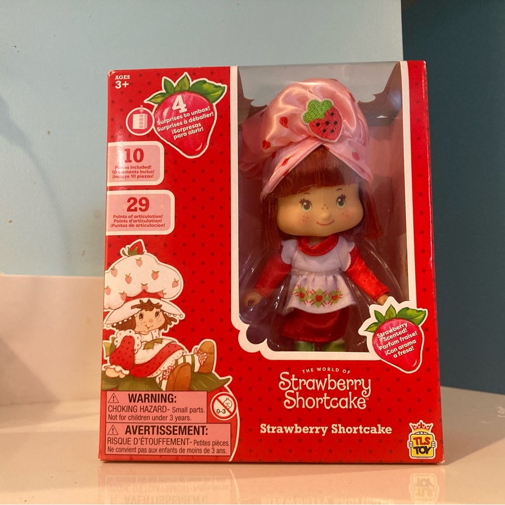 Strawberry Shortcake Doll with Pink Hat